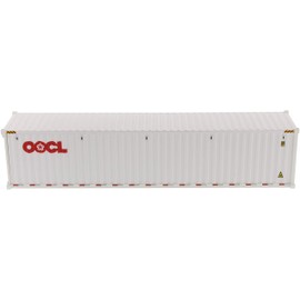 40' Dry Goods Sea Container OOCL White Transport Series 1/50 Model by Diecast Masters 91027 B