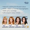 Clairol Nice'n Easy Crème Permanent Hair Dye, 4 Dark Brown,