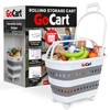 dbest products - Cesta Plegable para Ropa Sucia con Ruedas,