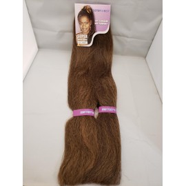 Sisters Best Super Jumbo Braiding Hair Extensions, Color #4/27, Brown/Honey Blonde