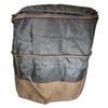 TOP 2-Tier Large Front Basket Cover, Black (Recommended Size: Upper