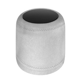 Geekria Lycra Speaker Cover for APPL HomePod 2/1 Smart Speaker Cover, Dust Cover, Replacement Bluetooth Speaker Cover (Grey)