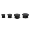 JIHUOO Plastic Hole Plugs - Rubber Door Screw Hole Covers