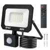 HLFVLITE 30W LED Floodlight with Motion Sensor, 3000 lm Dimmable