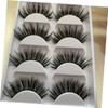 Healeved 10pairs Simulation Eyelashes Handmade Faux Lashes for Natural Eye