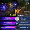 YOTOZU 4 PCS Solar Firework Light, Outdoor Solar Garden Decorative