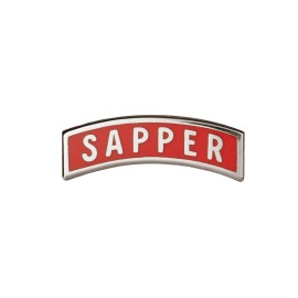 US Army Sapper Tab, Full-Size, Brite