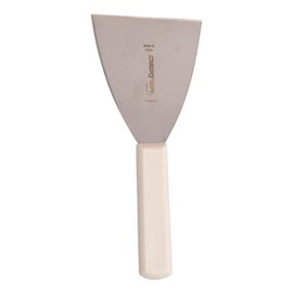 Dexter-Russell Basics - Rascador rígido de 4 pulgadas, P94850, hoja de acero inoxidable de alta resistencia con mango ergonómico de polipropileno, lon
