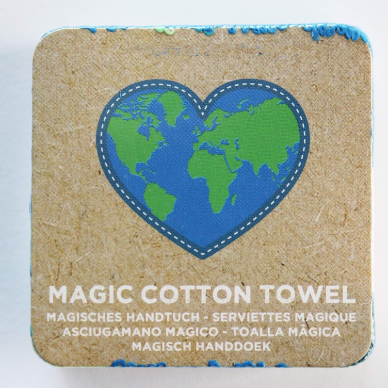 Kamaca Set of 4 Magic Hand Towels, 100% Cotton