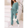 PRETTYGARDEN Women's 2025 Fall Two Piece Outfit Long Sleeve Crewneck