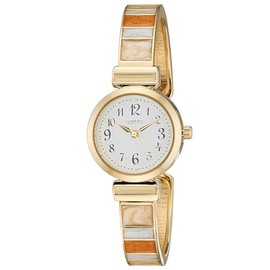 Fieldwork ASS151P-2 Women's Analog Noche Bangle Bracelet, Yellow, yellow, Bracelet Type