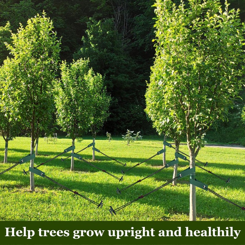 Tree Stakes and Supports, Heavy Duty Tree Stakes Kit Include