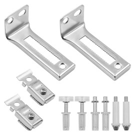 2 Set Bi-Fold Door Hardware Repair Kit Includes Top and Bottom Pivots Guide Wheel for Repairing Folding Door Sliding Door Closet Door Hardware Repair Kit