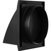 Ø 150mm / 6 inch Anthracite Plastic Cowled Ventilation Grille
