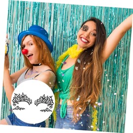 Baluue 3 Pairs Eye Liner Stickers Reusable Makeup Eye Decals for Masquerade Balls Festivals and Costume Parties Fine Craftsmanship for Mysterious Looks