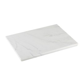 Koville Brazilian Natural Marble Cutting Board for Kitchen, 16x12inch Large Hand Crafted Marble Slab for Cheese, Charcuterie, Pastry Board - Wedding Gift, House Warming Gift