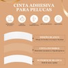 72 Unids/Bolsa Peluca Cinta Adhesiva de Doble Cara, Cinta para