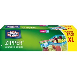 Toppits - Zip All-Purpose Bag 6 Litres XL