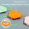 3PCS Magnetic Seam Guides for Sewing Machine, Multifucntional Polygonal Hemmer