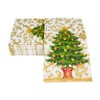 Caspari Gilded Tree Guest Towel Napkins - 15 Per Package
