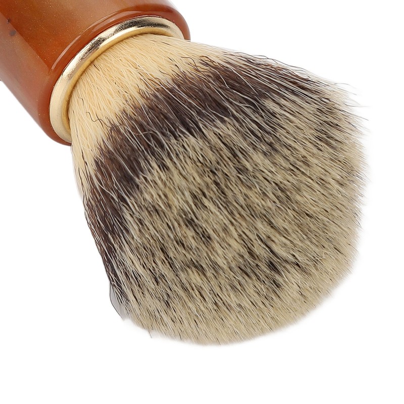 Men Shaving Brush Home Hair Salon Ergonomic Resin Handle Soft