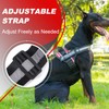 JUSTYEZI Essential Dog Harness with 3 Leash Clips - No-Pull,