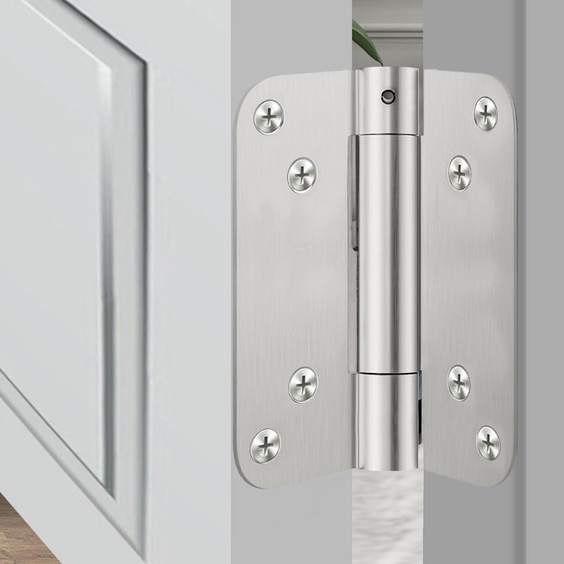Jinyuanchao 4 Inch Automatic Closing Door Hinge, 3mm Thick Stainless