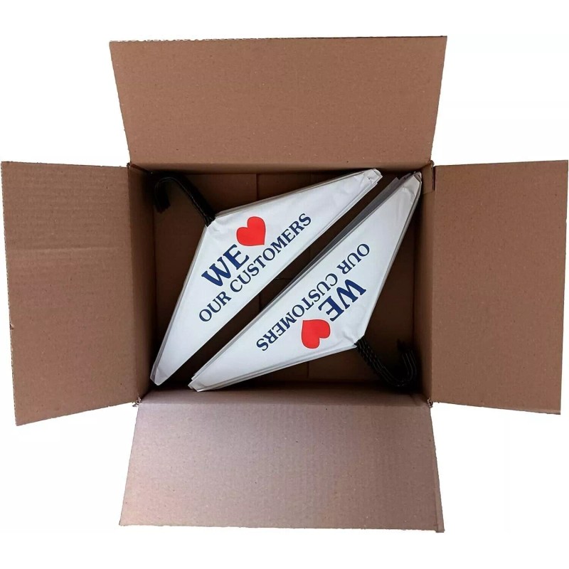 WANOWA Caped Hangers 100 pcs - 18" WE LOVE OUR