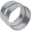 5'' Inch Galvanised Steel - Metal Duct Connector, Straight Pipe