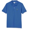 Lacoste Unisex Kids Short Sleeve Classic Pique Polo, Ladigue, 6Yr