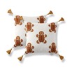 Sonvie Christmas Cushion Covers Set Of 2 with Gingerbread Decor