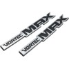 3Pcs Vortec MAX High Output Emblems Car Badges 3D Decal