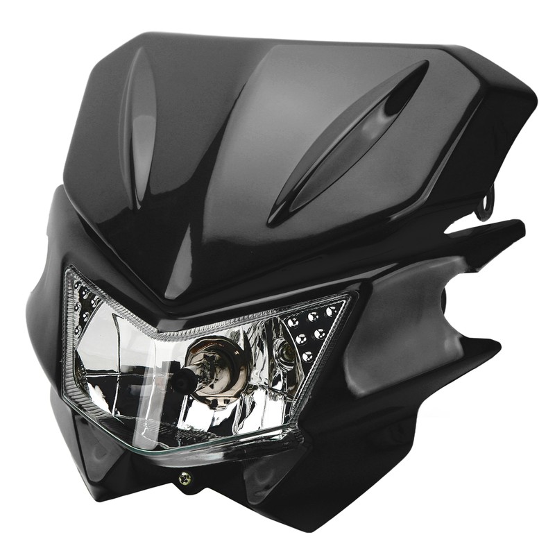 Motorcycle Front Headlight H4 Interface LED Waterproof DRL Headlight for