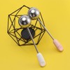 Long Handle Twisting Tea Ball Infuser, Stainless Steel Tea Strainer