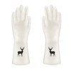 Dishwasher Gloves, Waterproof Rubber Kitchen Gloves for Home (S)