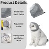 Cat Bubble Muzzle for Cats That Bite Transparent Muzzle for