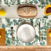 Artoid Mode Eucalyptus Leaves Summer Placemats Set of 4, 12x18