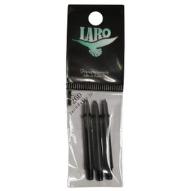 LSTYLE x Laro Dart Shafts: Plastic Nylon Shaft - for Soft Tip and Steel Tip Darts - Black 260 (in-Between)