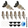 Bonchoice 8Pcs Automatic Rabbit Nipple Waterer Chicken Water Nipples Metal