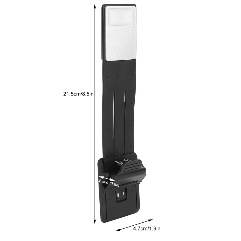 Portable Dimmable LED Reading Book Light Flexible Clip Lamp USB