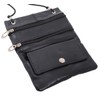 iMPEX Neck Pouch / Travel Accessories Lamb Nappa Leather Black