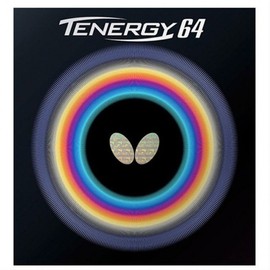 Butterfly Table Tennis Racket Rubber 2.1mm TE64 Equipment Table Tennis Racket Rubber Black 2.1mm