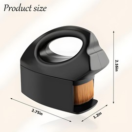 BESULEN Tire Shine Car Detailing Brush, Auto Wheel Cleaning Tool Kit, Clothes Iron Shape, High Density Auto Tire Wash Cleaner, Car Accessories, Ergonomic Grip Wheel Brush for Car, Truck, SUV