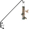 Gray Bunny Deck Hook, 37 Inch Bird Feeder Pole, Non-Slip