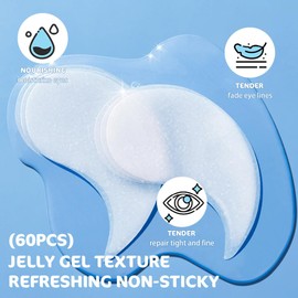 AMY'S DIARY 24K Gold Eye Mask Under Eye Patches (30 Pairs)- Puffy Eyes & Dark Circles Treatments,Reduce Under Eye Bags and Smooth Wrinkles,Eye Skin Care Pads With Collagen (Collagen)