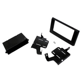 Fits Double DIN stereos with a maximum screen size/faceplate opening is 3 13/16" x 6 13/16" (96.8mm x 173mm)