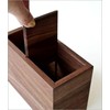 Pen Holder, Wooden Walnut Pencil Holder, Divider, Natural Wood Pen