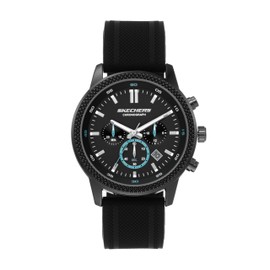 Skechers Clarkdale SR5197 Men's Watch, Black, Black