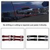 Aunginsy Exterior Door Handle Trim Covers Compatible with Toyota Tundra