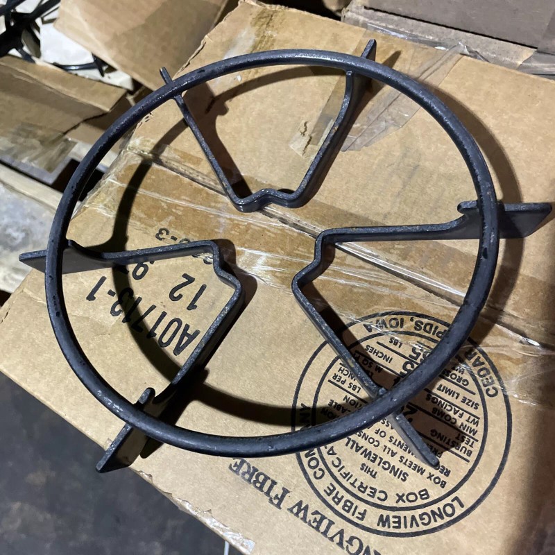 Amana (4) Amana Range Burner Grate Black Part # 0310243